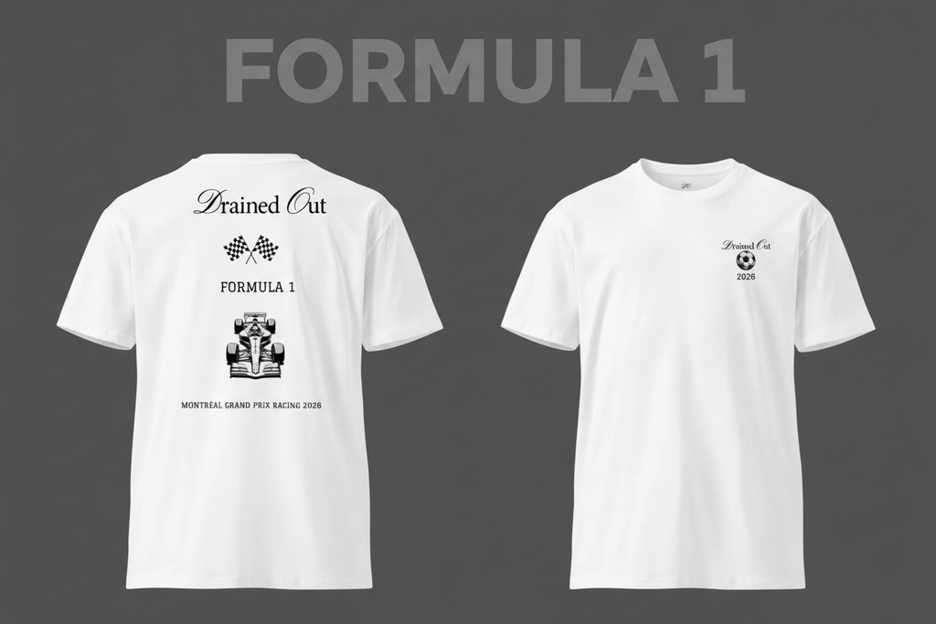 T- Shirt - Drained Out x Formula 1 - Unisex Premium Tee